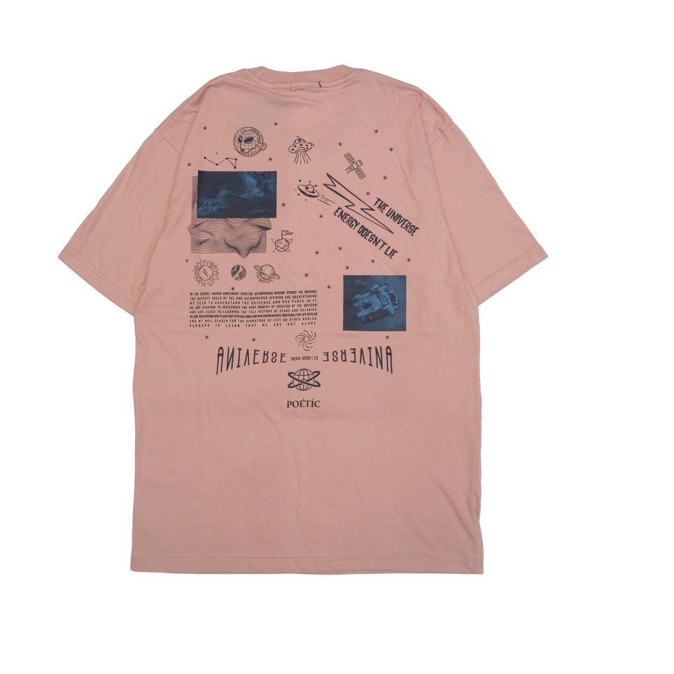 Siap Kirim.. Poeticluzien Dusty Pink T-Shirt Universe