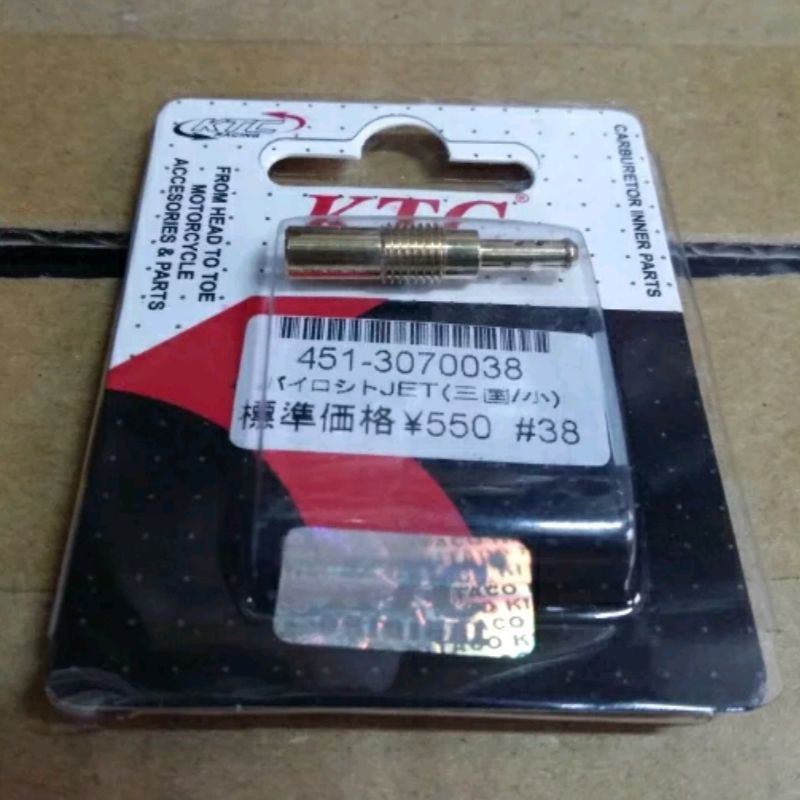 Pilot jet mio tiger pe 28 ukuran 38 ktc