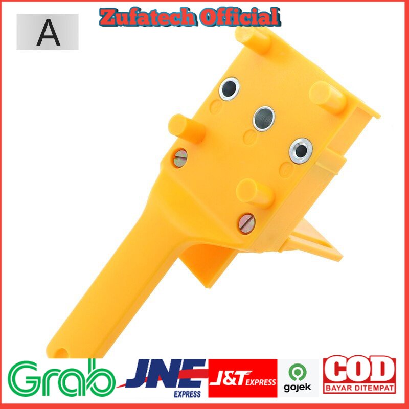 RDeer Pelubang Kayu Genggam Woodworking Punch Hole Locator Tools Set of 41 - T8106 - Yellow