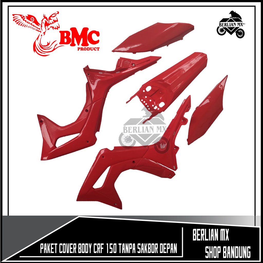 Paket Cover Body CRF 150 Tanpa Spakbor Depan