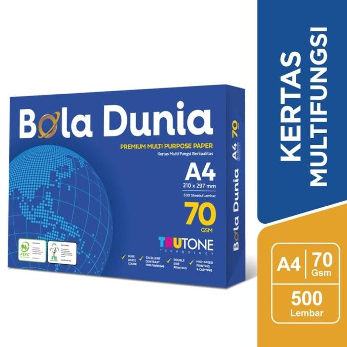 

Bola Dunia Kertas Fotocopy 70 GSM A4