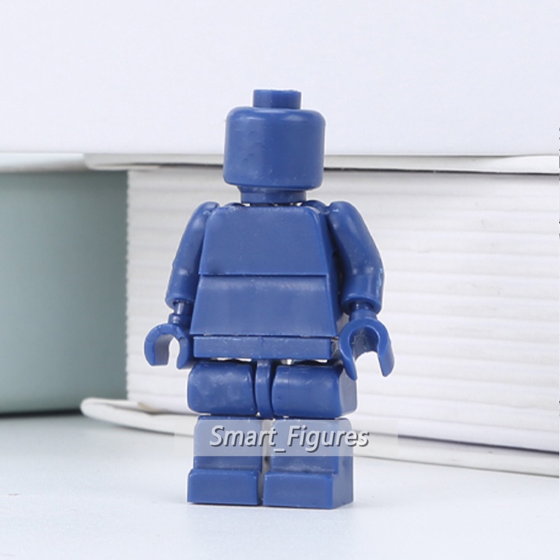 Blok Bangunan Partikel Kecil Aksesoris Minifigure Aksi Bersambung Minifigures Rakitan Mainan Berbagai Warna