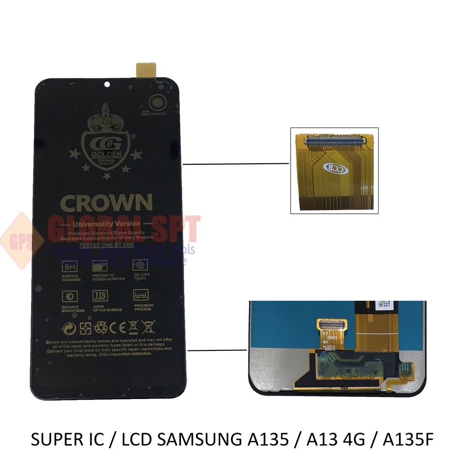 SUPER IC / LCD TOUCHSCREEN SAMSUNG A135 / A13 4G / A135F