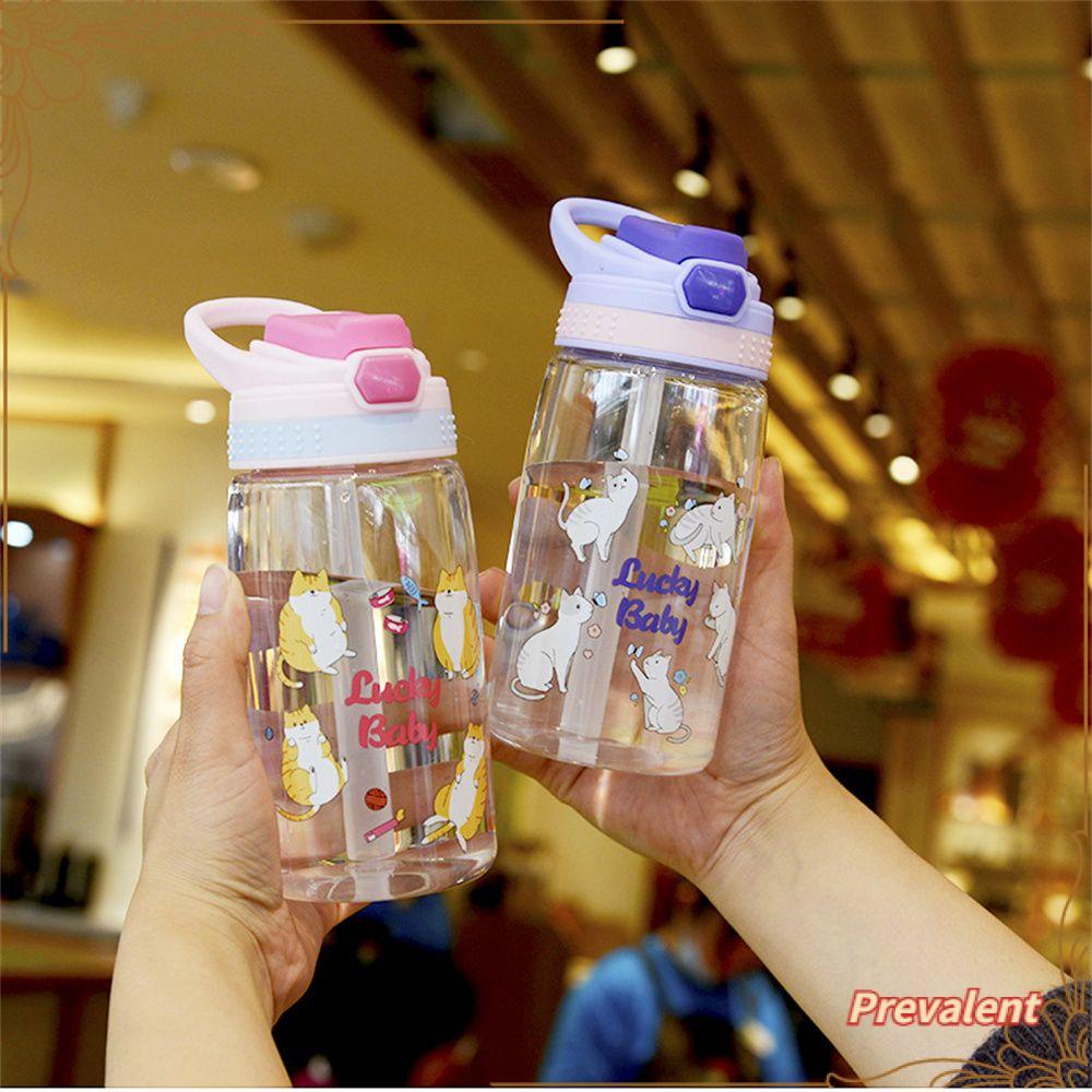 Preva Botol Air Minum Anak Kecil Laki Laki Anak Portable Lucu Kartun Tk Cangkir Jerami