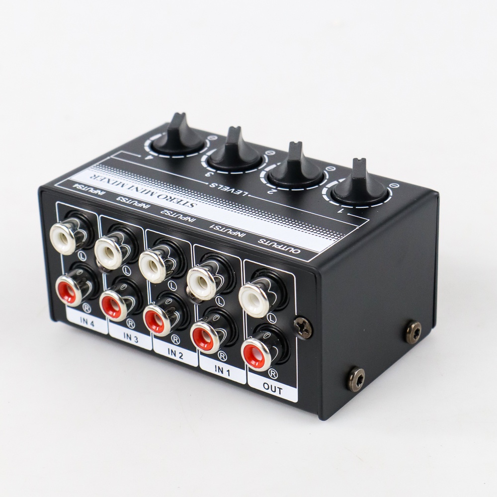 STERO Professional Ultra-Compact Mini Mixer Amplifier 4 Channel - CX400