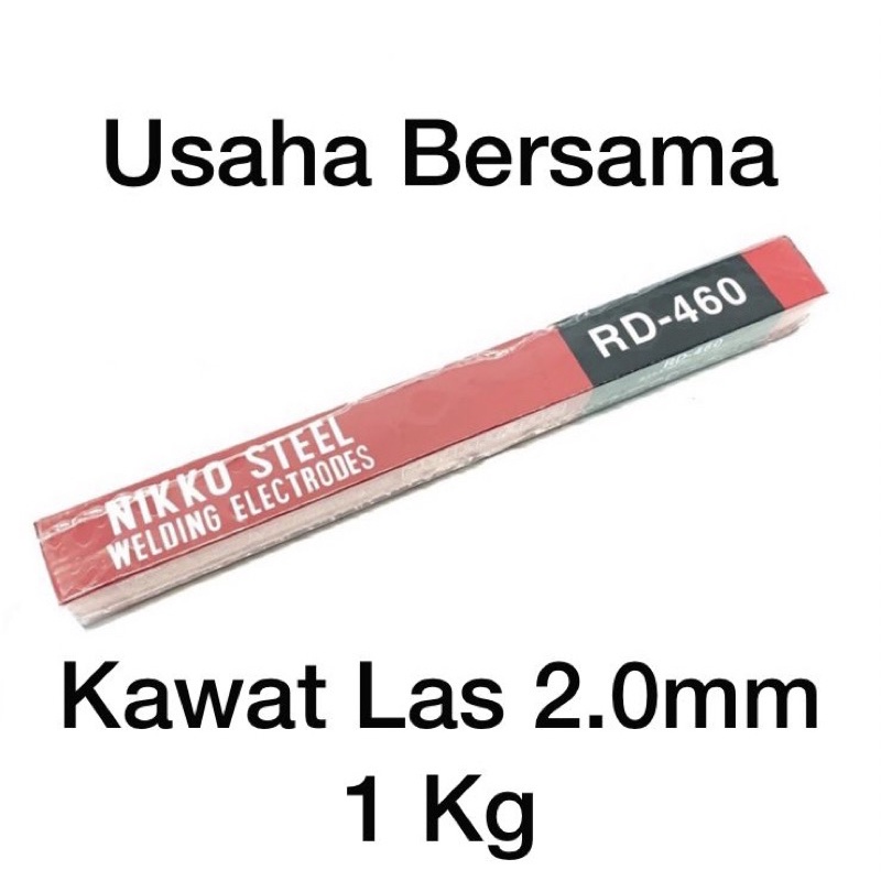 RD460/RD 460 Kawat Las MMA Besi 2mm/2 mm 1kg/1 kg