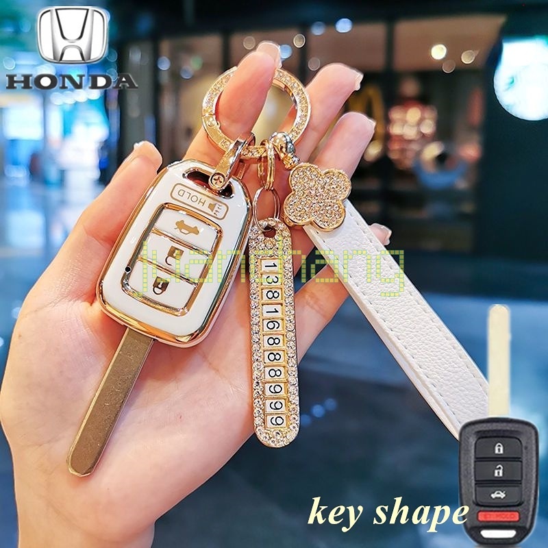 2016 brv HRV Brio City Civic CRV Jazz Keyless Fob Shell Protector Untuk honda brio mobillio All New Brio/BRV AccordCivic 2016 BRV HRV Brio City Civic CRV Jazz Keyless Fob Shell Protector