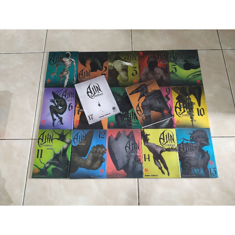 komik ajin demi human vol 1-17 Tamat