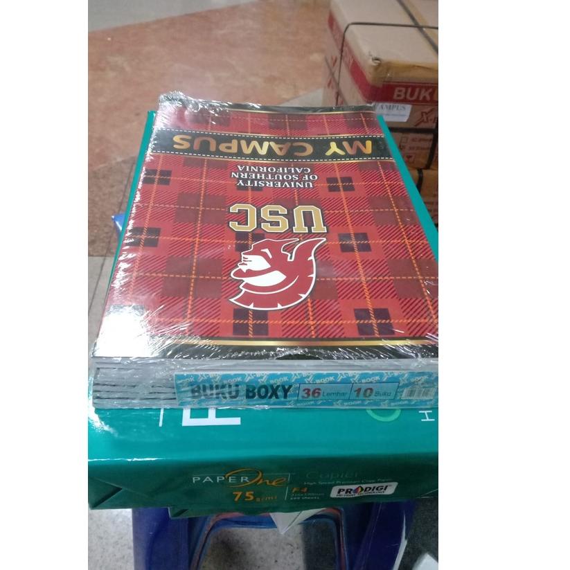 

Terjangkau !! Buku Tulis Campus 36 lembar PANJANG X-BOX per pack ✓