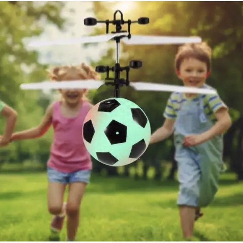 Mainan anak drone bola sensor tangan / flying drone ball / mainan keluarga