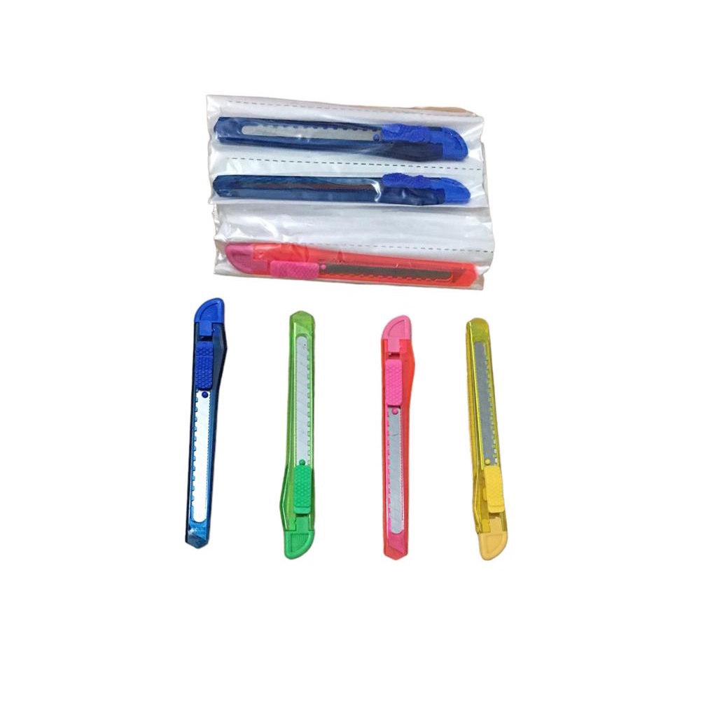 

cutter/pisau kater kecil plastik