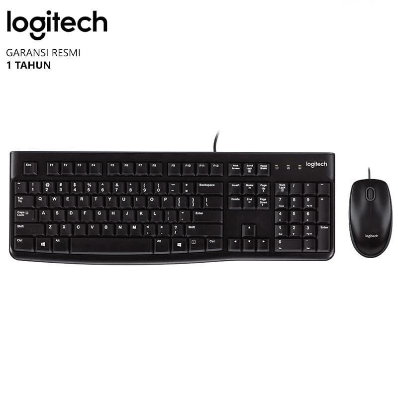 KEYBOARD &amp; MOUSE LOGITECH MK120 / MK 120 ORI GUARANTEED WARRANTY