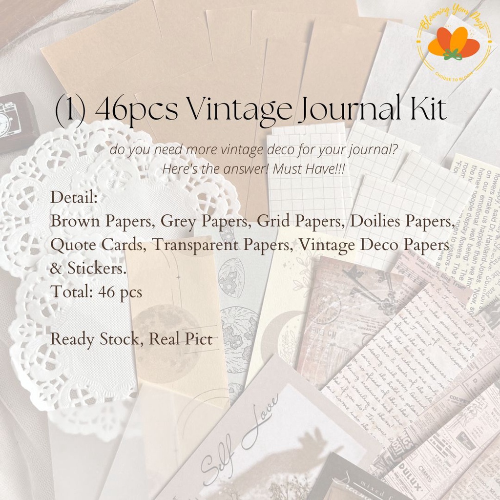 

RK Bloomingyourdays paket reseller journal kit vol. 1