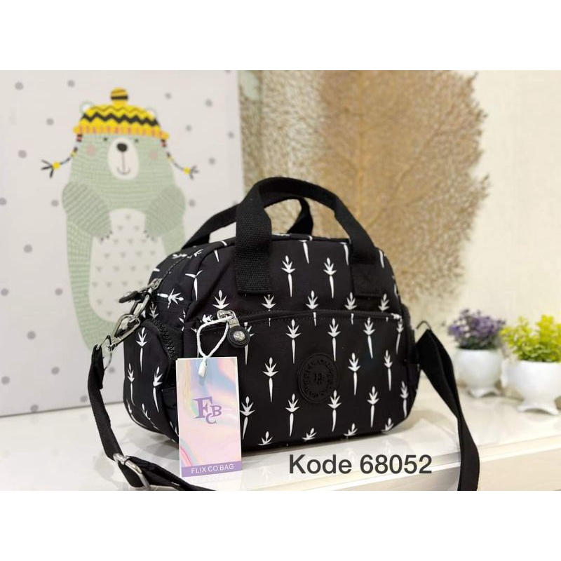 NEW ITEM tas fashion tote / selempang corak import kode 68052