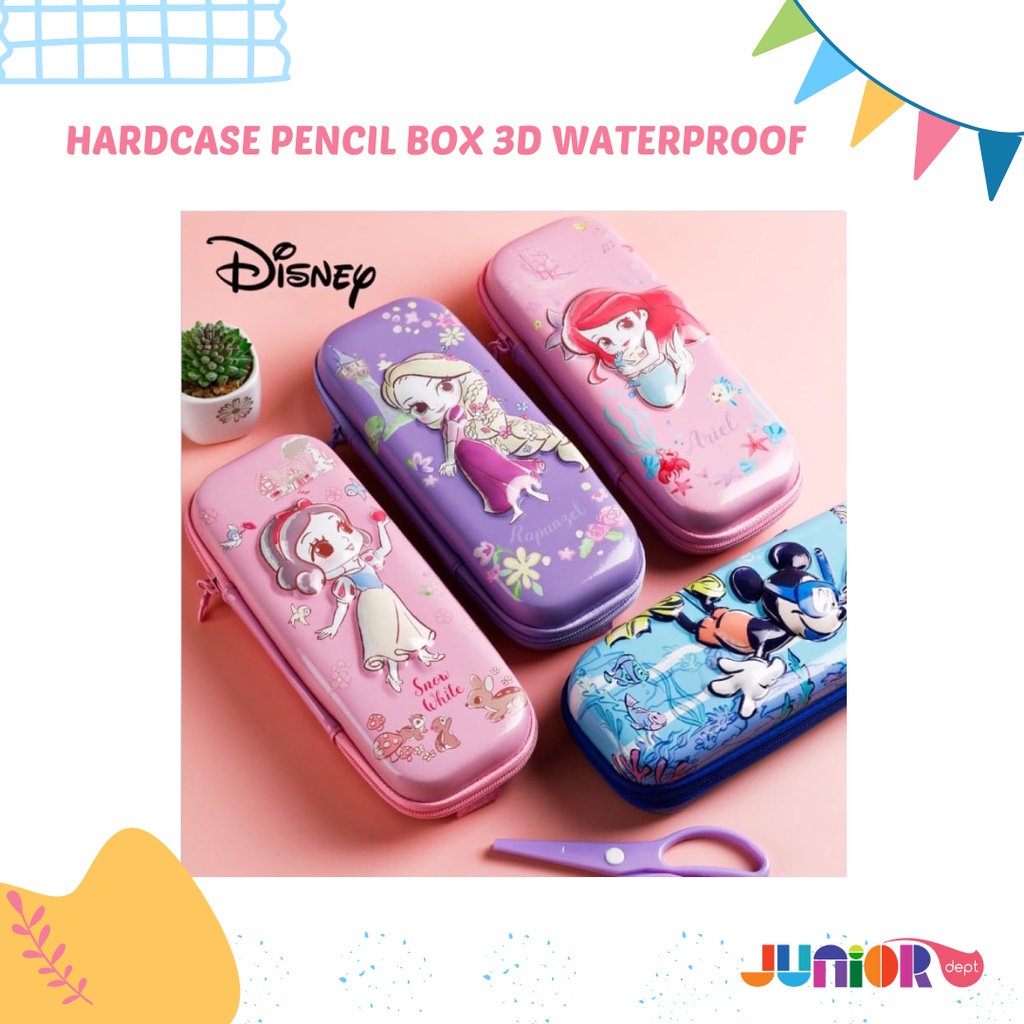 

Hardcase Pencil Box 3D Waterproof / Eva Material / Tempat Pensil