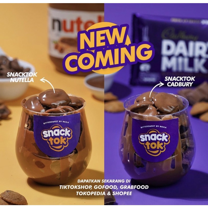 Bittersweet by Najla - Snacktok Cookies (READY STOCK)