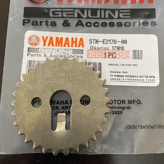 Gigi Sentrik Gear Timing Teming Yamaha Jupiter Z Vega R New 5TP 5TN Variasi Gir Set