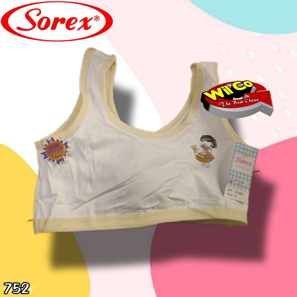 K752 - [Harga Per 1 Pcs] MINISET ANAK WANITA PAKAIAN DALAM ANAK SOREX STEP 1 FREE SIZE