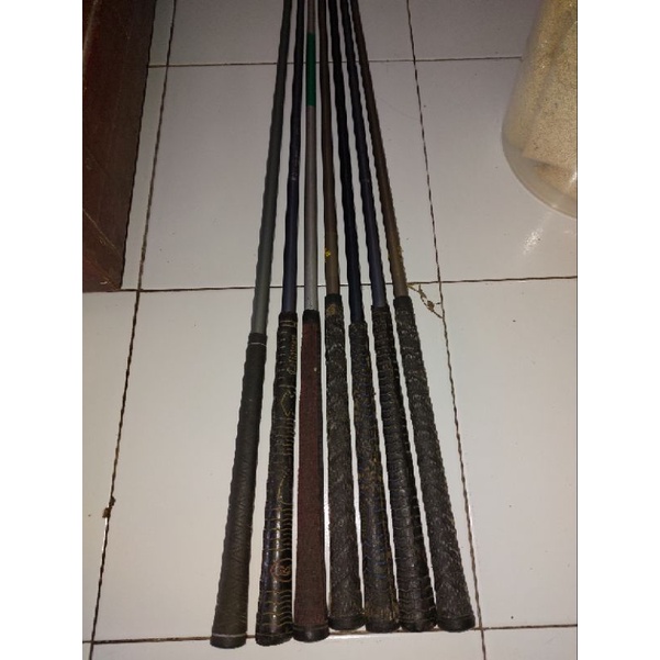 Stick golf bekas bahan joran pancing