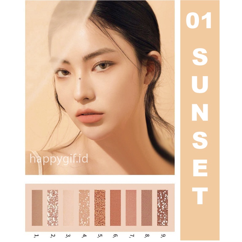 LAMEILA Eyeshadow 9 Colors Highlighter Pallete All i see You LA059 5099