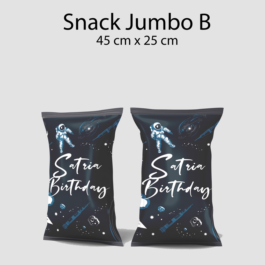 Snack Jumbo Ulang Tahun Anak / Snack  Pouch Jumbo B