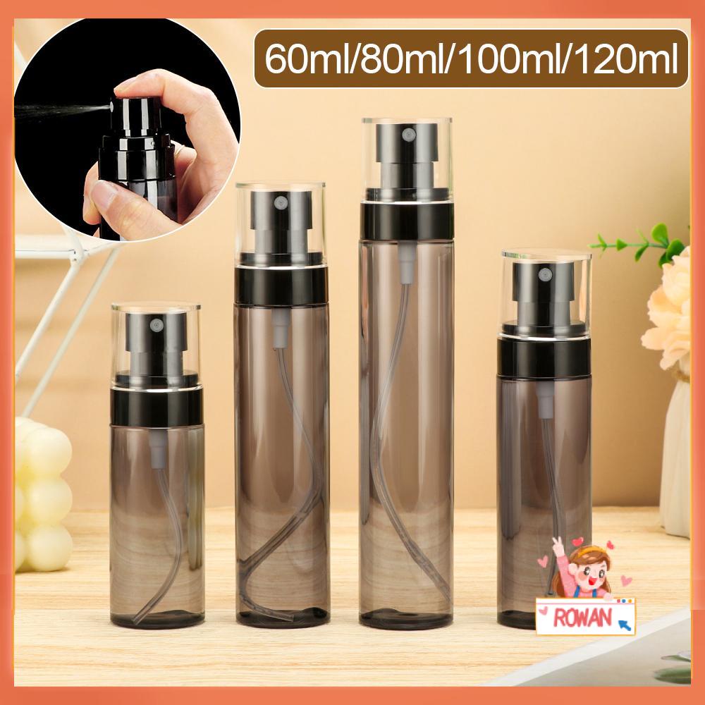 R-flower 60ml/80ml/100ml/120ml Botol Parfum Spray Makeup Travel Press Kecil Isi Ulang