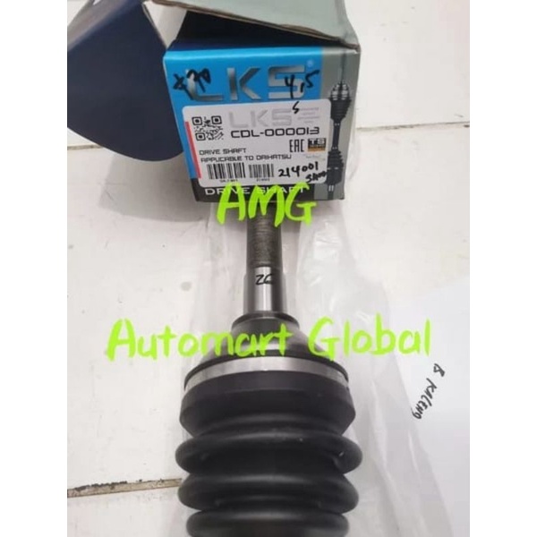 Drive shaft cv joint as roda depan Taft GT hiline f70 Rocky gigi 30