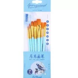 

BISA COD giorgione brush set G-168 6pcs (bird series)