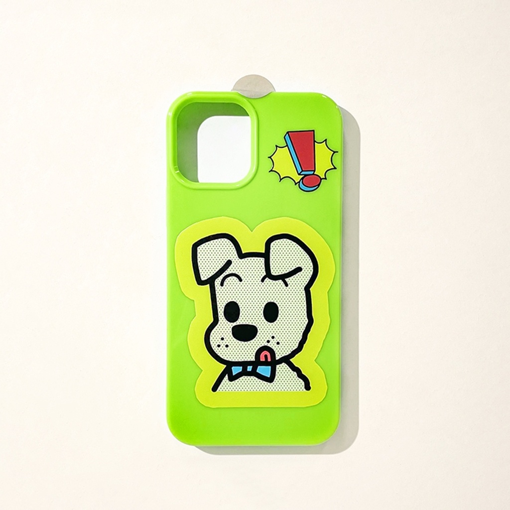 Ins Pola Puppy Cocok Untuk Iphone14 14pro 14Plus 14prm Iphone13 13pro 13prm iPhone 11 7Plus 8Plus Xr XS 12 Pro Max Empat Sudut Casing Ponsel Tahan Guncangan