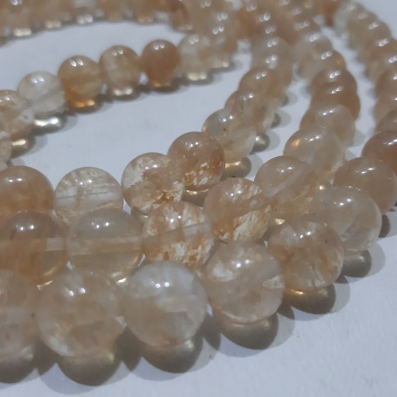 Tasbih Batu Rambut Cendana 10mm Natural