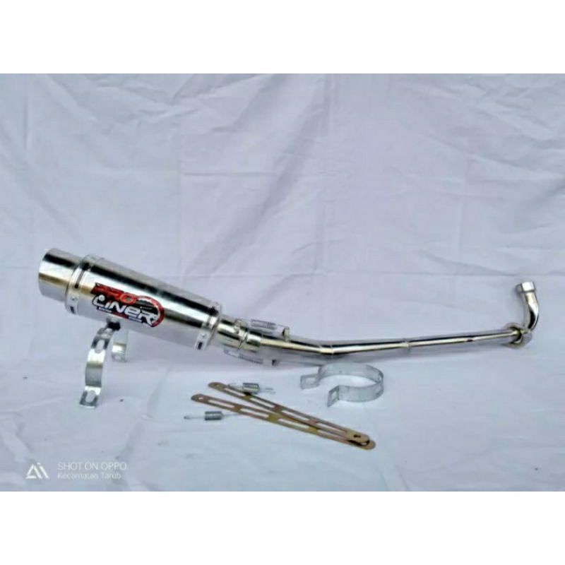 Knalpot Racing Proliner for Supra X Jupiter Vega Shogun smash Blade Revo karisma kirana supra fit