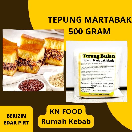 

Tepung Martabak Manis Instan 500g- Tepung Premik Martabak Manis Empuk