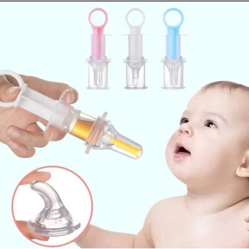 PIPET ALAT BANTU MINUM OBAT ANAK BAYI SILIKON