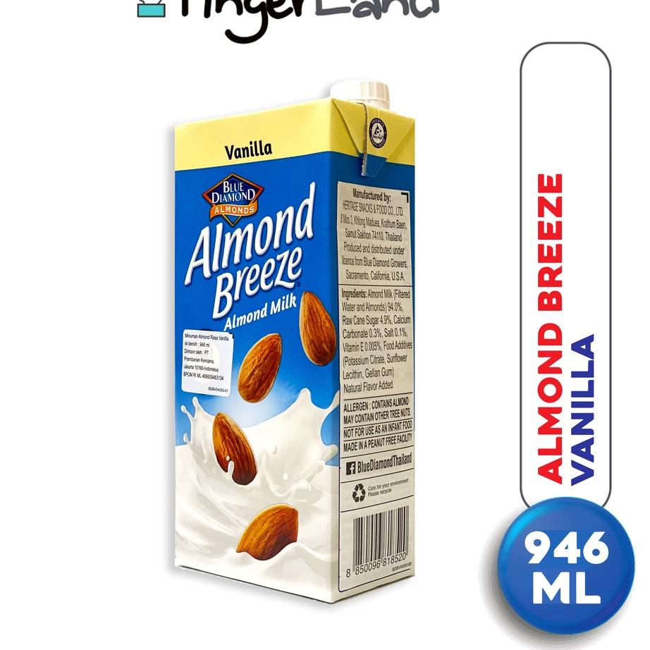 

ALMOND BREEZE Almond Milk Vanilla 946 ml Susu Almond Rasa Vanila