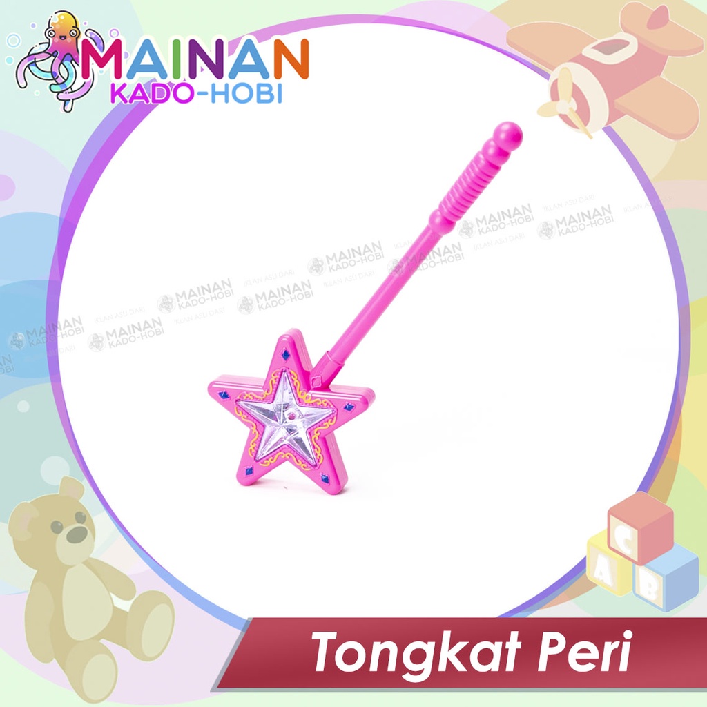 MAINAN ANAK TONGKAT SIHIR PERI PRINCESS MAGIC WAND