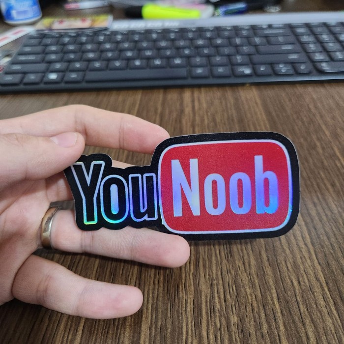 

Sticker Hologram Anime Besar - PSH1192 - Logo - YouNoob