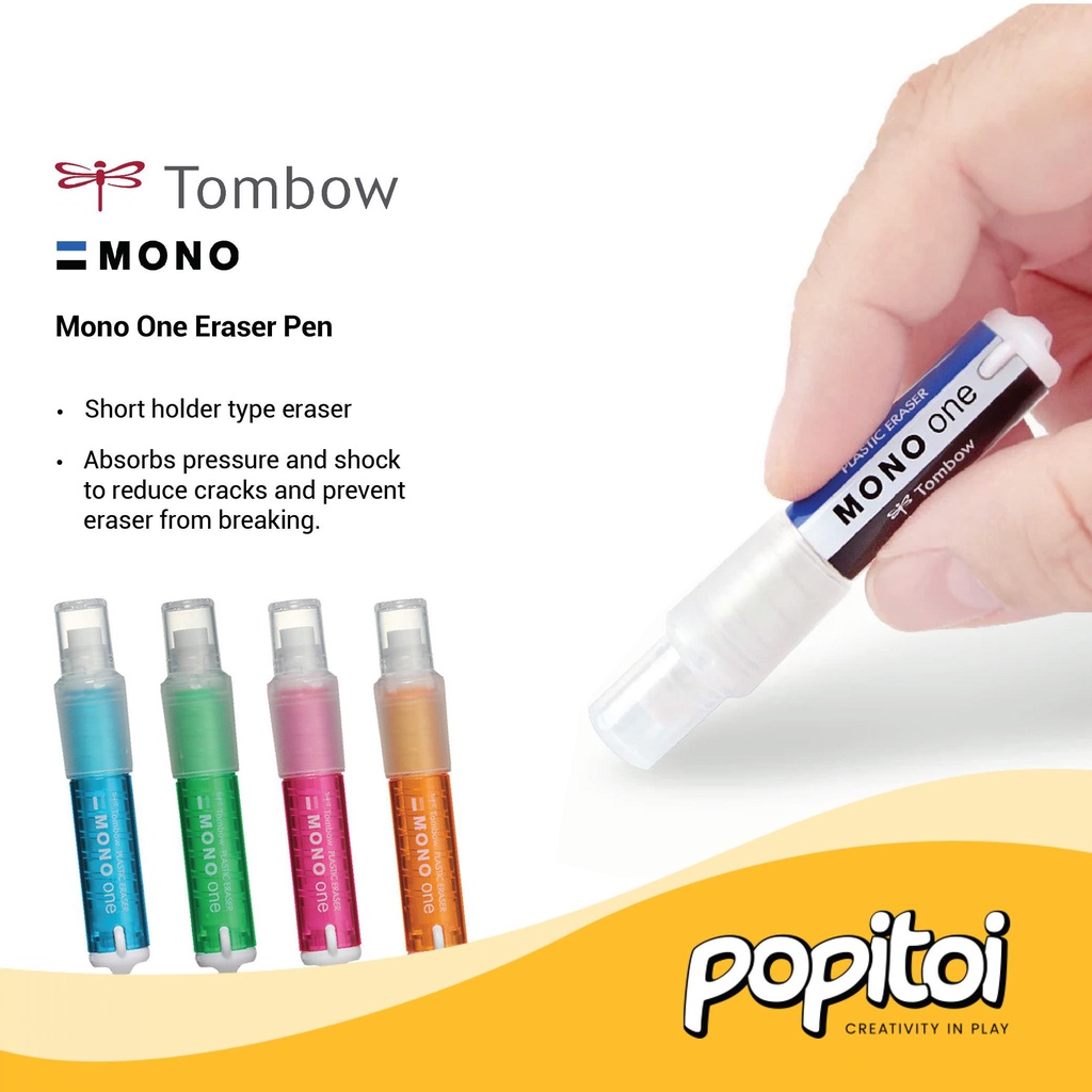 

TOMBOW MONO ONE ERASER PEN PENGHAPUS PENSIL UNIK WARNA WARNI MINI