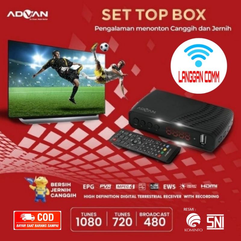 RK Set Top Box Advan Digipro STB Advan Digipro STB Digipro Digitv Digibox Set Top Box TV Digital STB