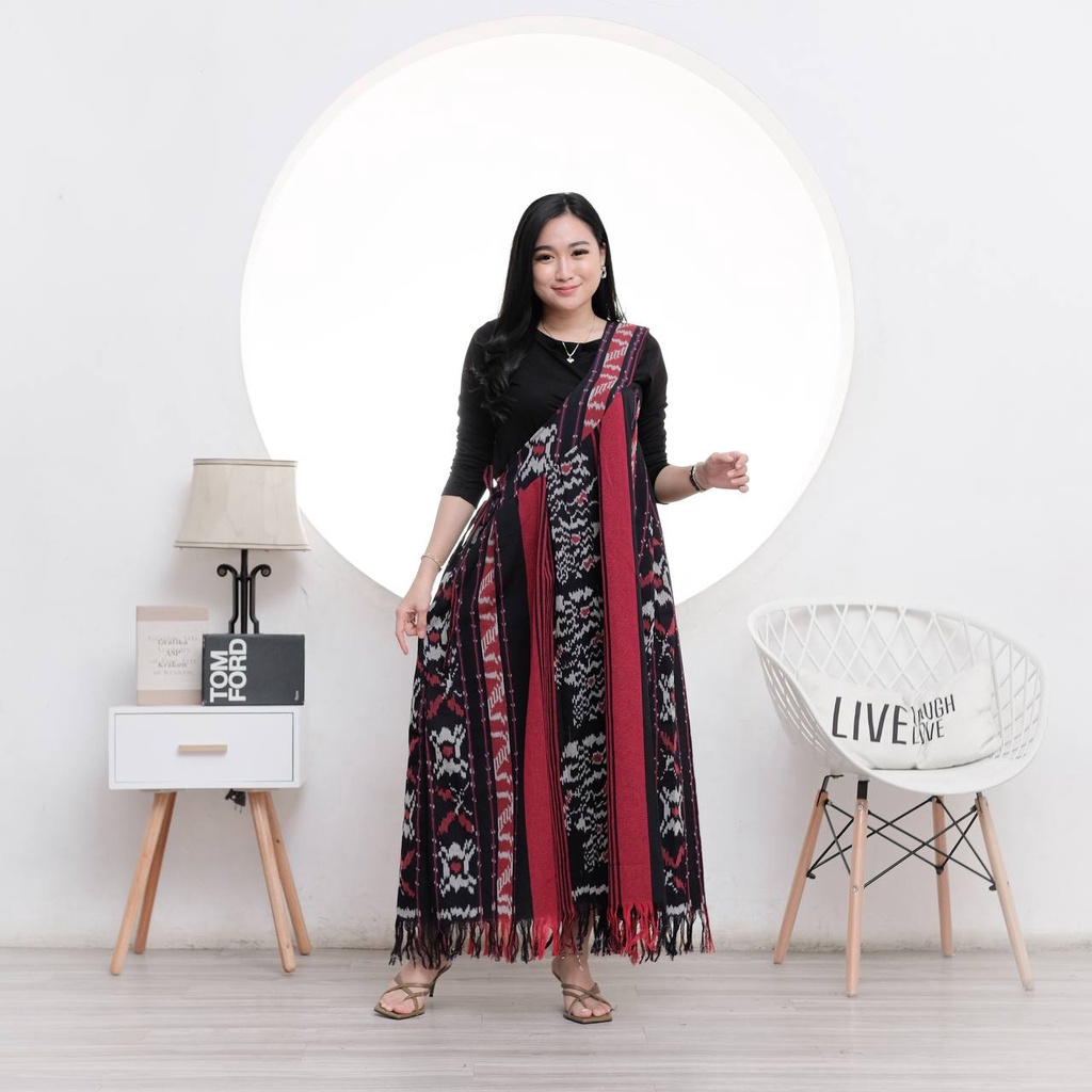 OUTER TENUN NAYARA LONGVEST WANITA SONGKET ASLI DEBBY STORE