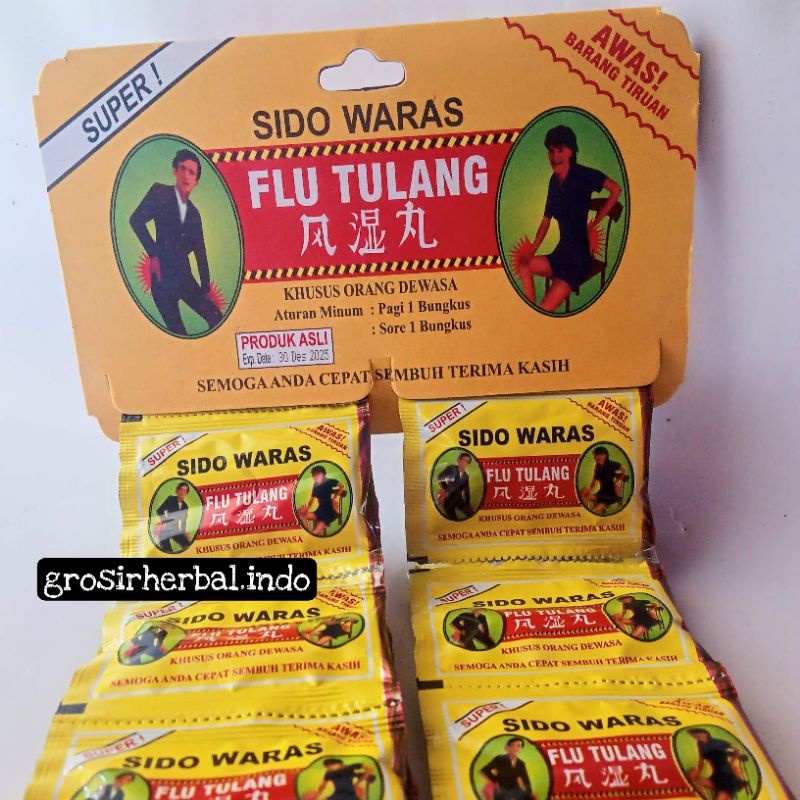 

Kapsul flu tulang sido waras
