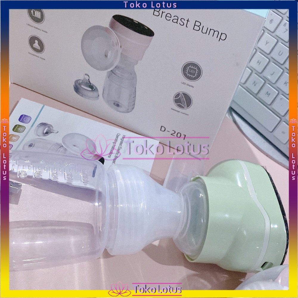 Pompa Asi Allin1 Handsfree  Elektrik Dengan Dot Nipple Kualitas terpercaya Breast Pump Allin1 Pompa Nyaman