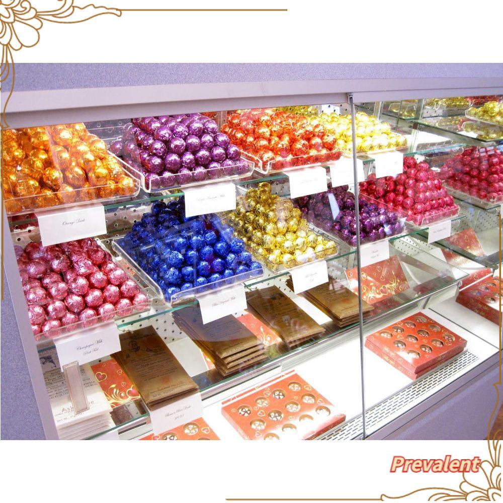 Preva 100pcs/Lot 3.15 &quot;x 3.15&quot; Aluminium Foil DIY Muti-color Tin Makanan Coklat