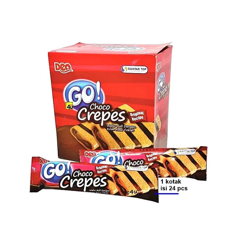 

Wafer Roll Go! Choco Crepes 9gr x 24pcs