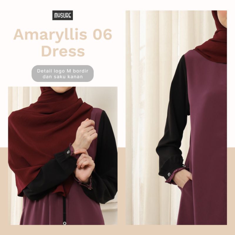 Gamis Syar'i Amaryllis  Dress 06 By Mysure