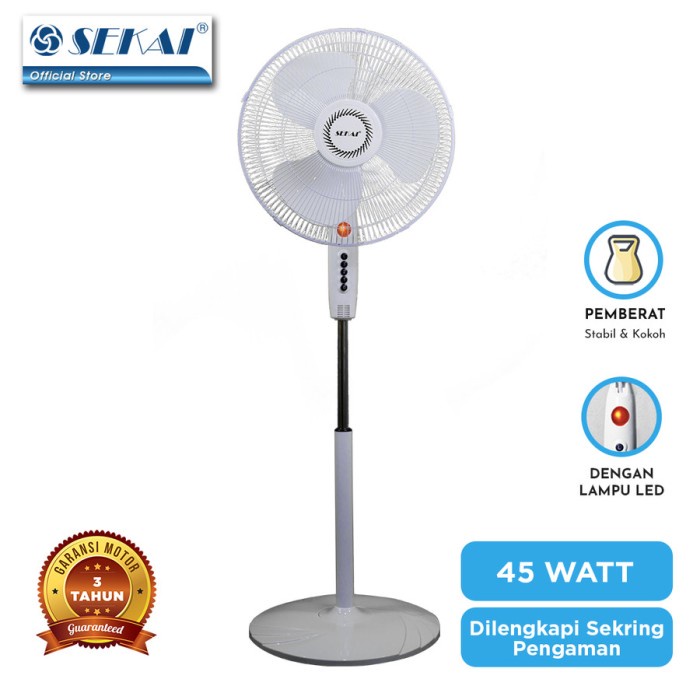 Sekai Kipas Angin Berdiri 16 Inch - Sfn1621 #Original