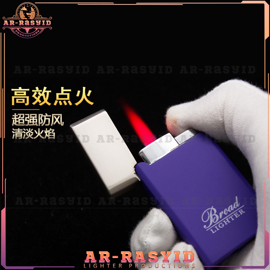 BISA COD!! Korek Api Bara Gas Broad Lighter BD-235-4