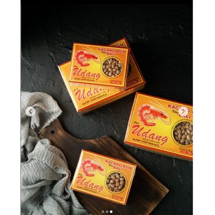 KACANG ASIN CAP UDANG 400GR KHAS BALI HALAL GURIH &amp; RENYAH