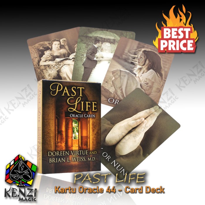 Play Oracle Past Life Kartu Oracle Cards 44 Cards Tarot