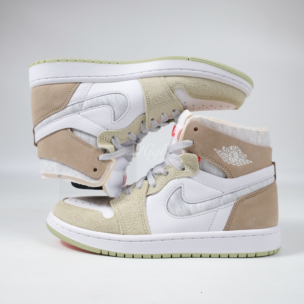 Air Jordan 1 Zoom CMFT Olive Aura (W) CT0979-102 100% Authentic