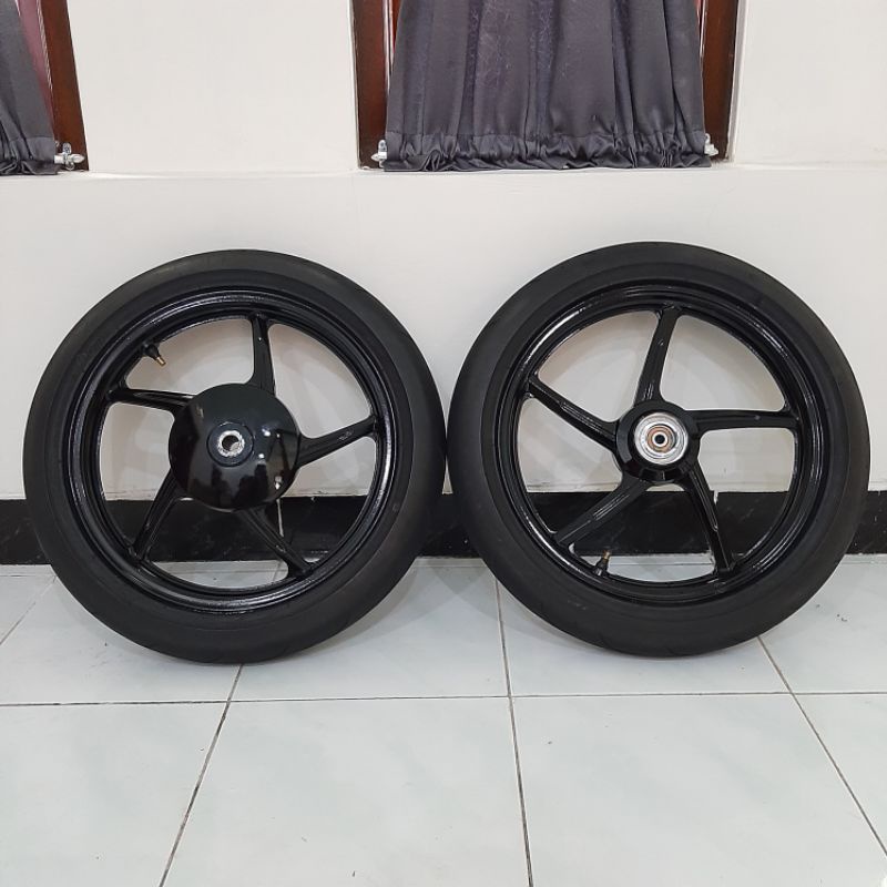 velg rapido palang 5 dan ban FDR Mp27 yamaha mio sporty smile soul fino Mio j mio GT 140 160 ring 14